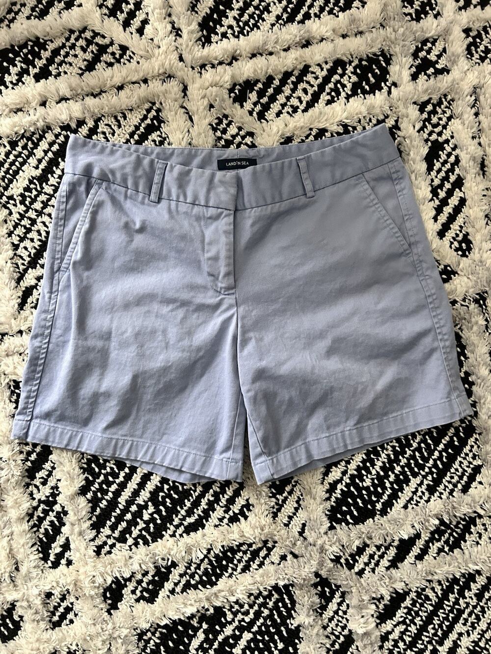 Land’N Sea Chino Baby Blue Women’s Size 6 Shorts